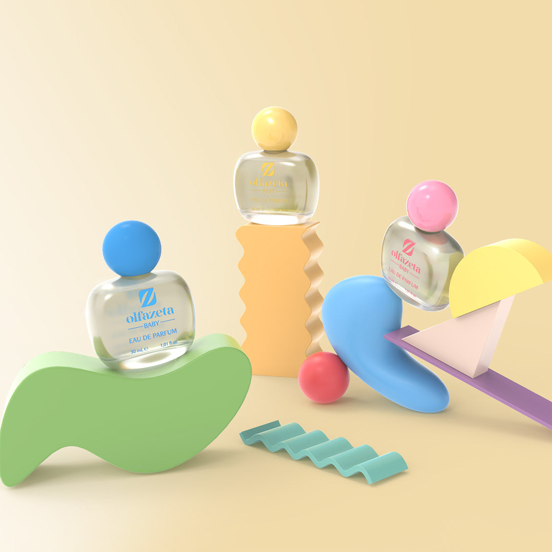 Olfazeta by Chogan - Collection Baby & Enfants : flacons 30 ml hypoallergéniques colorés – cadeau idéal pour enfants, achetez en ligne dès maintenant